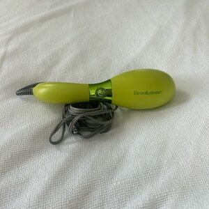 Brookstone Neon Green Corded Handheld Massager